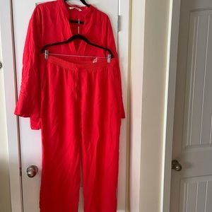 ZARA TUNIC WITH MATCHING PANTS